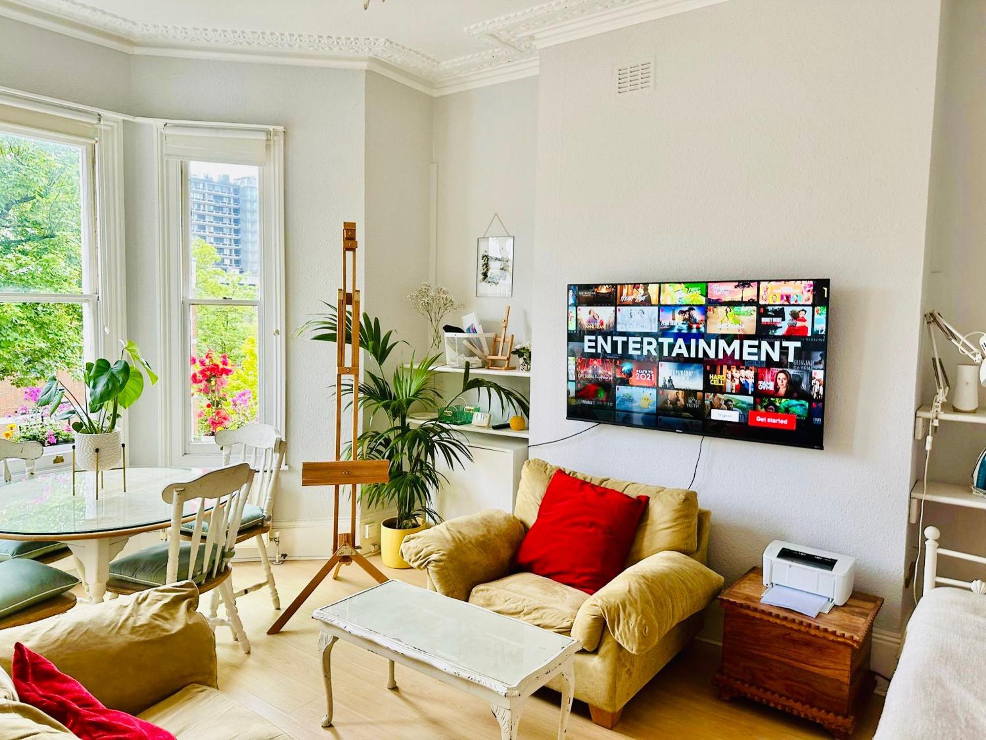 Artist'S Bright Hampstead Heath Village 2 Bed Лондон Экстерьер фото